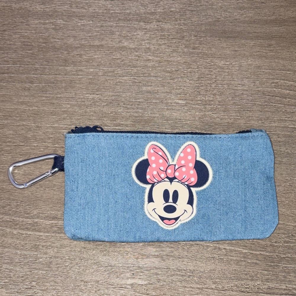Disney Blue Minnie Mouse Pouch